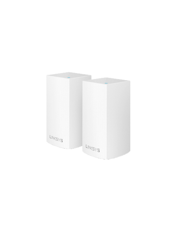 Linksys WHW0102 Velop AC2600 2 Pack, White