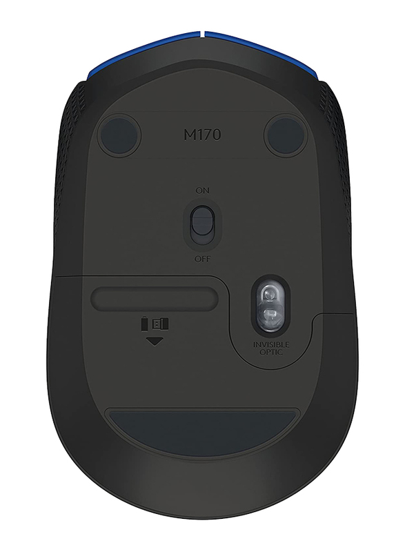 Logitech M171 Wireless Optical Mouse, Blue