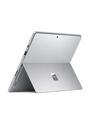 Microsoft Surface Pro 7 Plus 2-in-1 Laptop, 12.3" FHD Touch Display, Intel Quad Core i7 11th Gen 2.8 GHz, 1TB SSD, 16GB RAM, Intel Iris Xe Graphics, EN KB, Window 10 Pro, 1NF-00006, Platinum Silver
