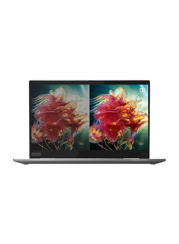 Lenovo ThinkPad X1 Yoga Business Laptop, 14" WQHD Touch Display, Intel Core i7-85650U 8th Gen 4.6GHz, 512GB SSD, 8GB RAM, Intel UHD Graphics 620, EN-AR KB, Wind10 Pro, 20QF0010AD, Grey