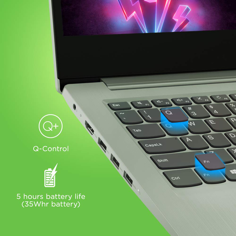 Lenovo IdeaPad 3 Laptop, 14" FHD Touch Display, AMD RYZEN 5 3500U, 512GB SSD, 8GB RAM, AMD Radeon Vega 8 Graphics, EN KB, Windows 10 Home, Grey