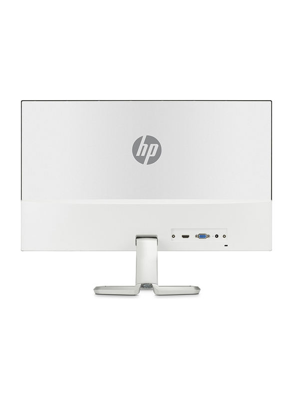 HP 24 Inch Full HD IPS LED Monitor, with VGA/HDMI Port, 24FW, 4TB29AS, White