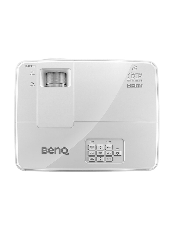 BenQ MX528 Full HD DLP XGA Business Projector, 3200 Lumens, White