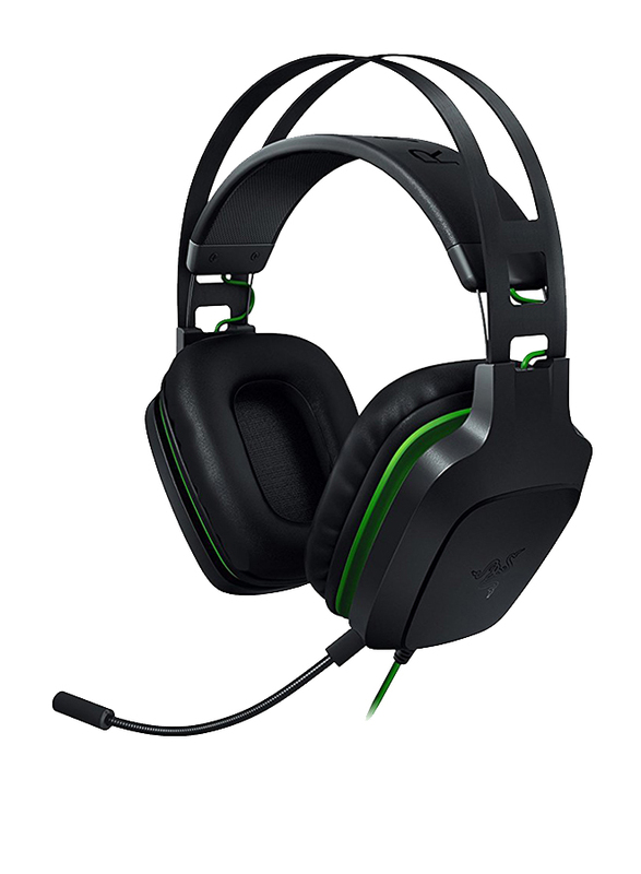 Razer Electra V2 Analog 3.5 mm Jack Over-Ear Gaming Headset with Mic, Black