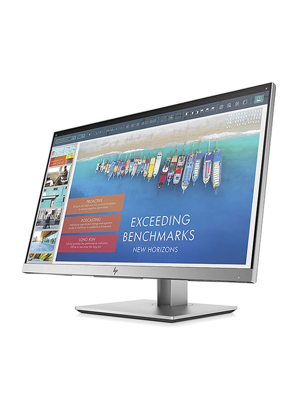 HP 23.8 Inch Full HD IPS LED Docking Monitor, 1TJ76AS#ABV, Silver/Black