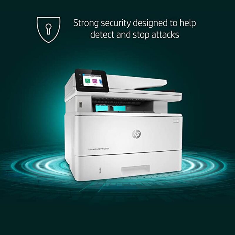 HP LaserJet Pro MFP M428FDW W1A30A All-in-One Printer, White