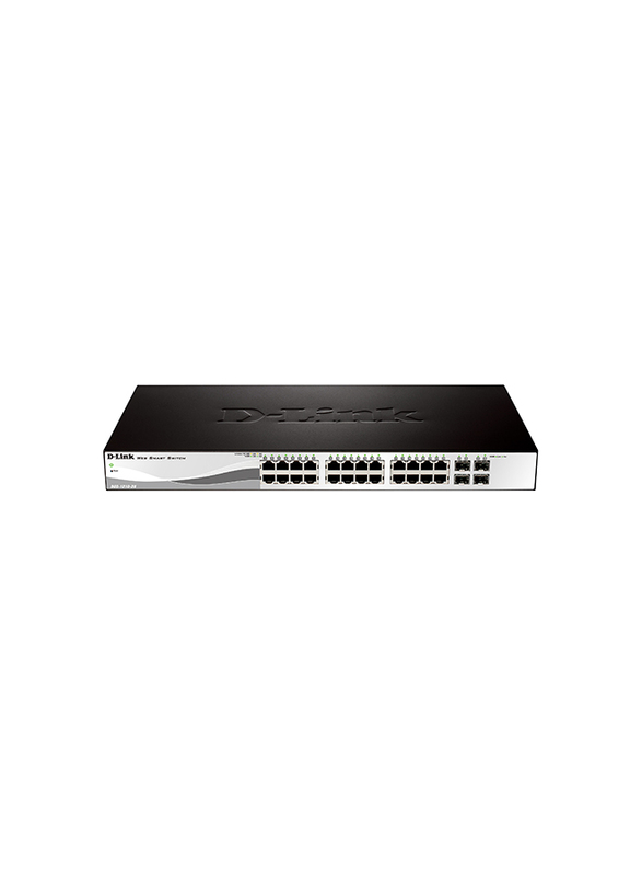 D-Link DGS-1210-28 24 PORT Gigabit Switch, Black