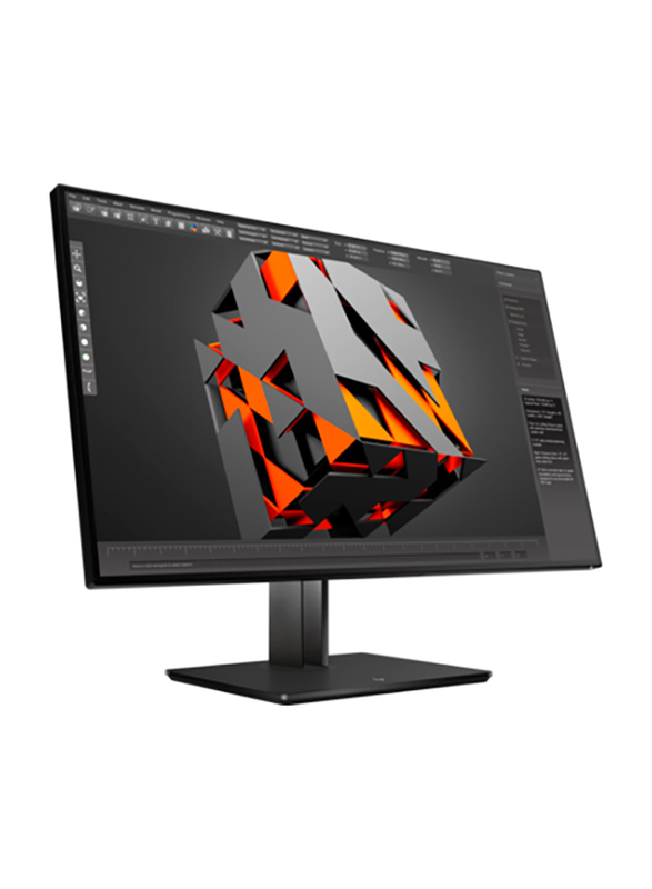 HP 31.5 Inch Z32 UHD 4K IPS LED Monitor, with DP/MINI-DP/HDMI Port, 1AA81A4, Black