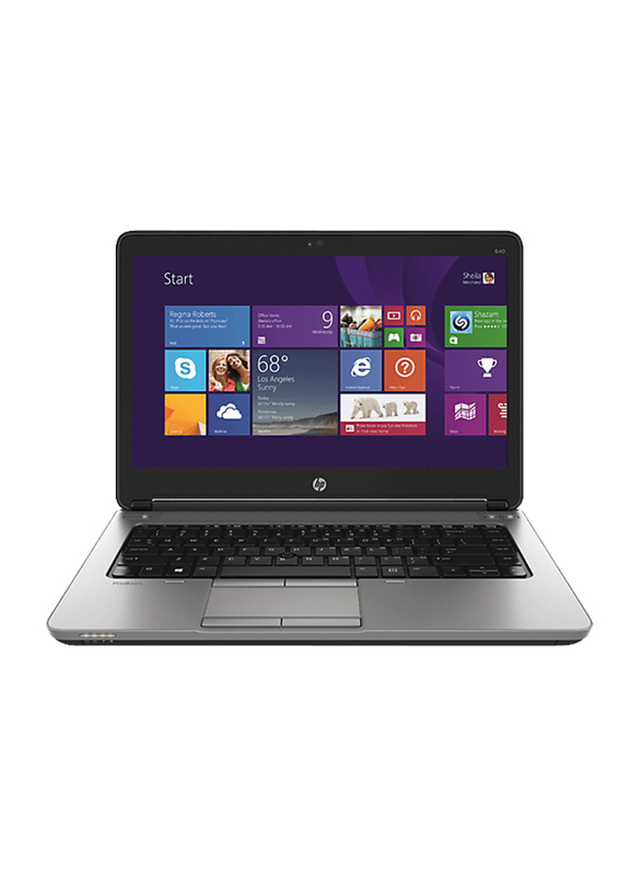 HP EliteBook 820 G2 Notebook Laptop, 12.5" HD Display, Intel Core i5-5200U 5th Gen 2.2GHz, 500GB HDD, 4GB RAM, Intel HD Graphics 5300, EN KB, Win 8.1 Pro, K0H02ES#ABV, Black