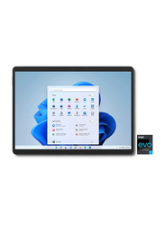 Microsoft Surface Pro 8 2-in-1 Business Laptop, 13" FHD Touch Display, Intel Core i7 11th Gen, 256GB SSD, 16GB RAM, Intel Iris Xe Graphics, EN KB, Windows 10 Pro, 8PW-00052, Graphite Black