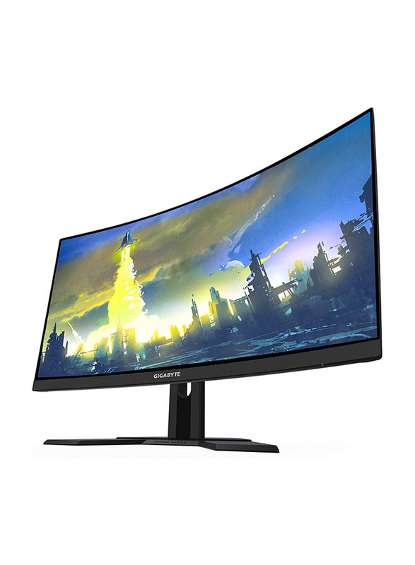 Gigabyte Aorus 27 Inch Curved Full HD LED 165Hz Gaming Monitor, G27FC, Black