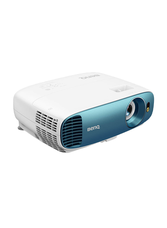 BenQ TK800M 4K DLP Home Entertainment Projector, 3000 Lumens, Blue/White
