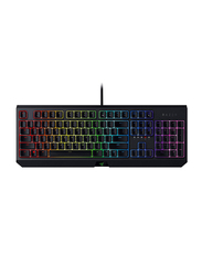 Razer Blackwidow RZ03-02860100-R3M1 Mechanical English Gaming Keyboard, with Razer Green Switches, Black