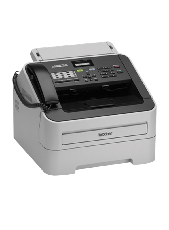 Brother FAX2840 Laser Fax Machine, Black/White