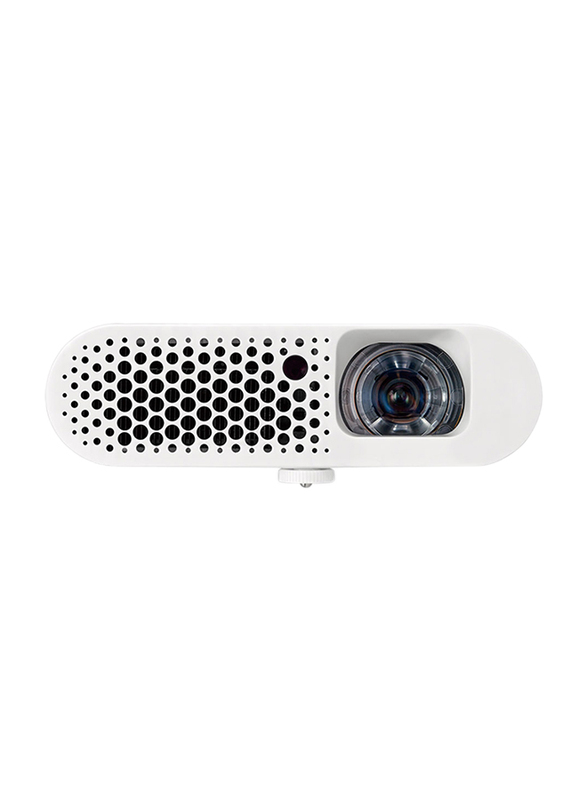 BenQ GS1 Full HD DLP 3D Wireless Portable All in One Projector, 300 Lumens, White