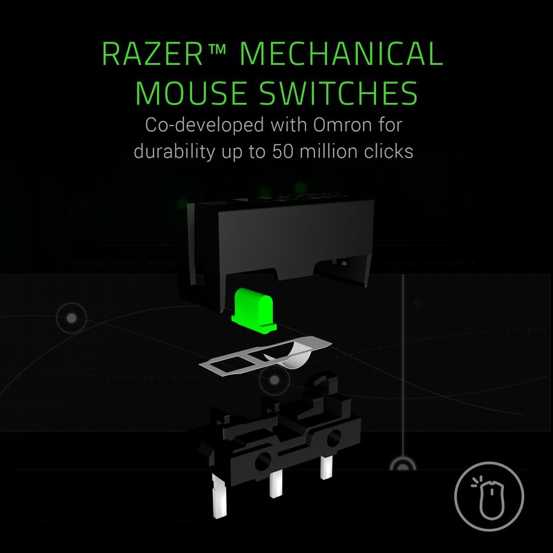 Razer Mamba Elite RZ01-02560100-R3M1 Wired Optical Gaming Mouse, Black
