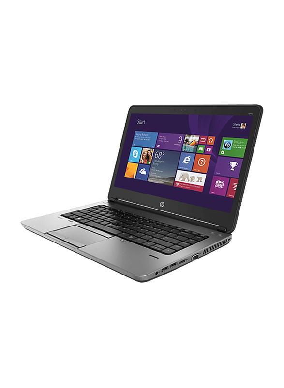 HP EliteBook 820 G2 Notebook Laptop, 12.5" HD Display, Intel Core i5-5200U 5th Gen 2.2GHz, 500GB HDD, 4GB RAM, Intel HD Graphics 5300, EN KB, Win 8.1 Pro, K0H02ES#ABV, Black