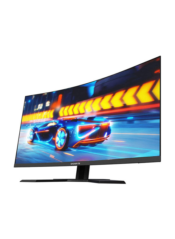 Gigabyte Aorus 31.5 Inch Curved QHD LED 165Hz 1ms Gaming Monitor, G32QC, Black