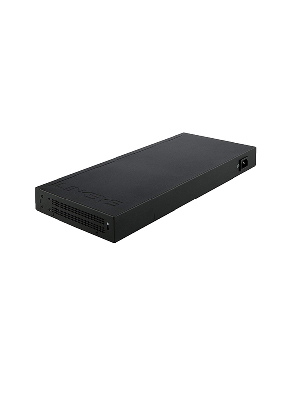 Linksys LGS318P 16Port Gigabit (16-Poe+ & Smart) Switch, Black