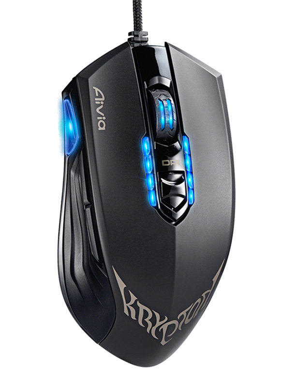 Gigabyte Aivia Krypton Wired Optical Gaming Mouse, Black