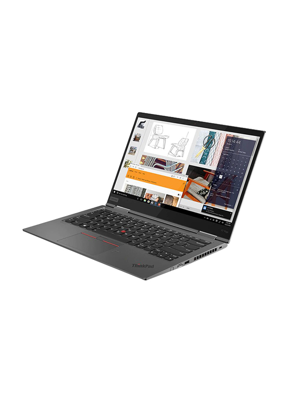 Lenovo ThinkPad X1 Yoga Business Laptop, 14" WQHD Touch Display, Intel Core i7-85650U 8th Gen 4.6GHz, 512GB SSD, 8GB RAM, Intel UHD Graphics 620, EN-AR KB, Wind10 Pro, 20QF0010AD, Grey