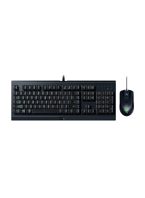 Razer Cynosa Lite RZ84-02740100-B3M1 English Gaming Keyboard & Abyssus Lite Mouse, Black