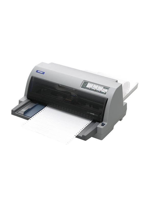 Epson LQ-690 Dot Matrix Printer, Grey