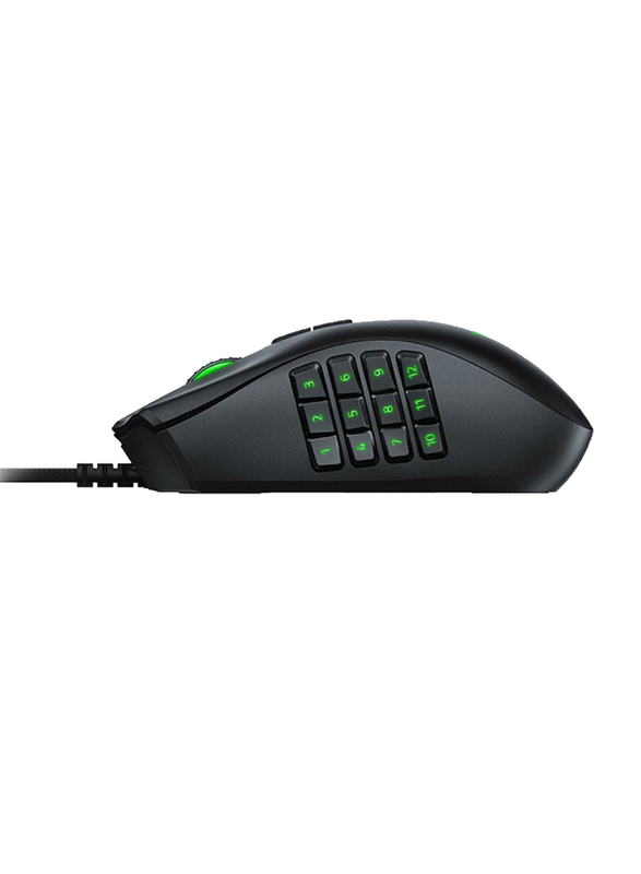 Razer Naga Trinity RZ01-02410100-R3M1 Wired Optical Multicolor Gaming Mouse, Black