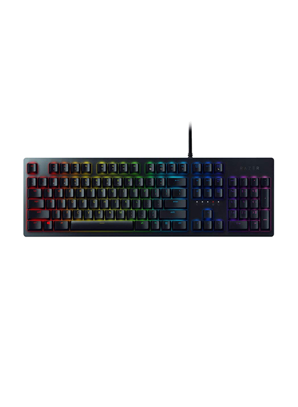 Razer Huntsman RZ03-02520100-R3M1 English Gaming Keyboard, Opto-Mechanical Switches, Black
