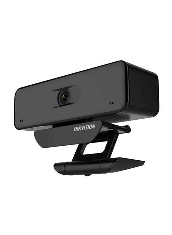 Hikvision DS-U18 4K USB Webcam, 8 MP, Black