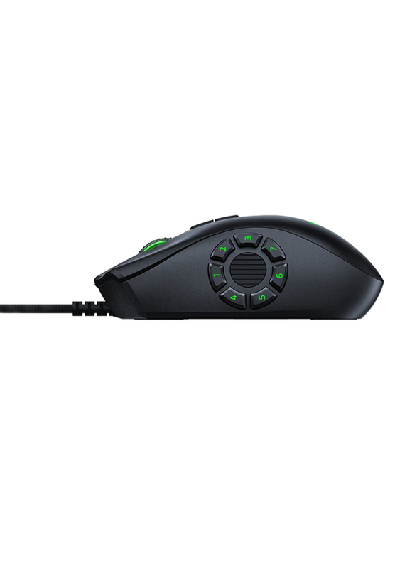 Razer Naga Trinity RZ01-02410100-R3M1 Wired Optical Multicolor Gaming Mouse, Black
