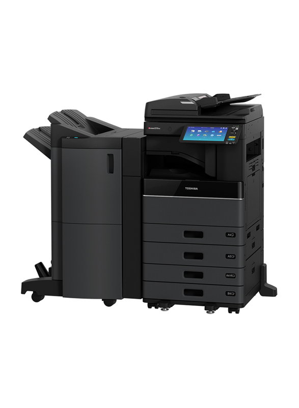 Toshiba E-Studio 2010AC All-in-One Printer with Radf + PFU + Cabinet + Toners, Black