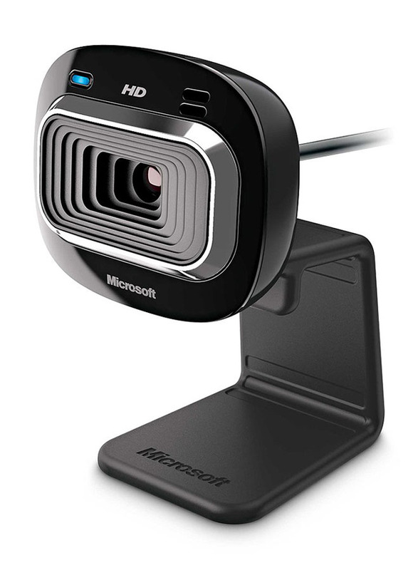 Microsoft LifeCam HD-3000 Webcam, Black