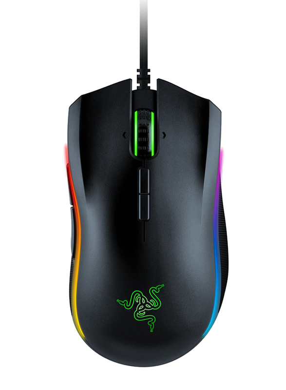 Razer Mamba Elite RZ01-02560100-R3M1 Wired Optical Gaming Mouse, Black