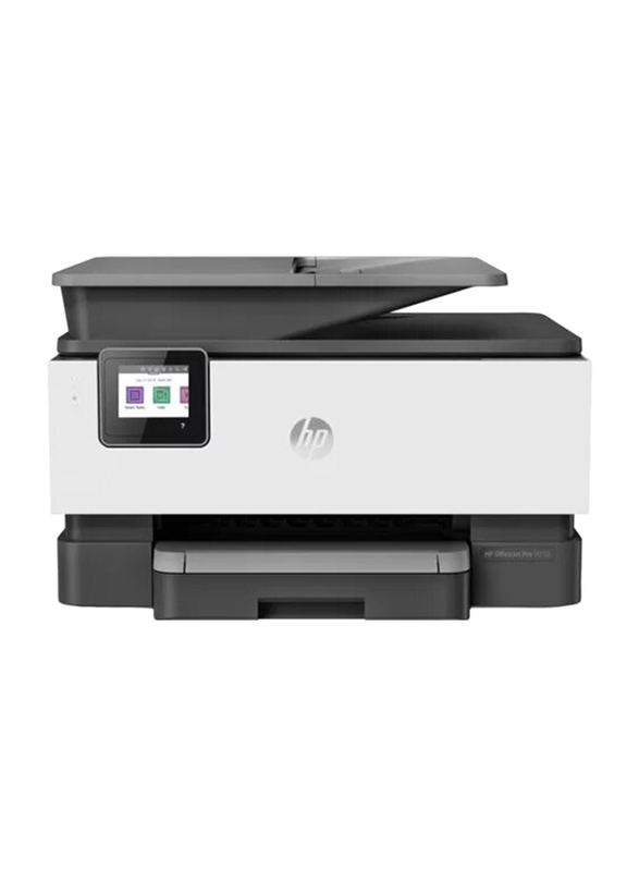 HP OfficeJet Pro 9013 1KR49B All-in-One Printer, Black/White