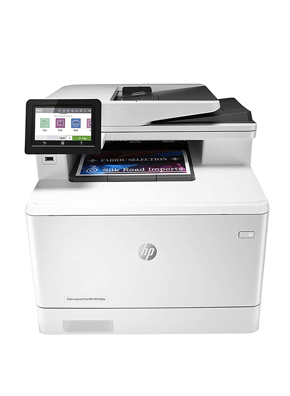 HP Color LaserJet Pro MFP M479FDN W1A79A All-in-One Printer, White