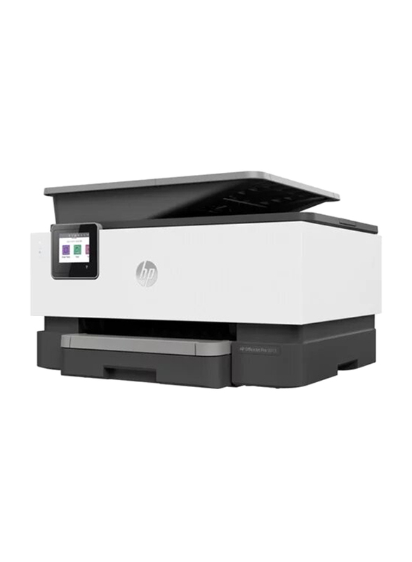 HP OfficeJet Pro 9013 1KR49B All-in-One Printer, Black/White