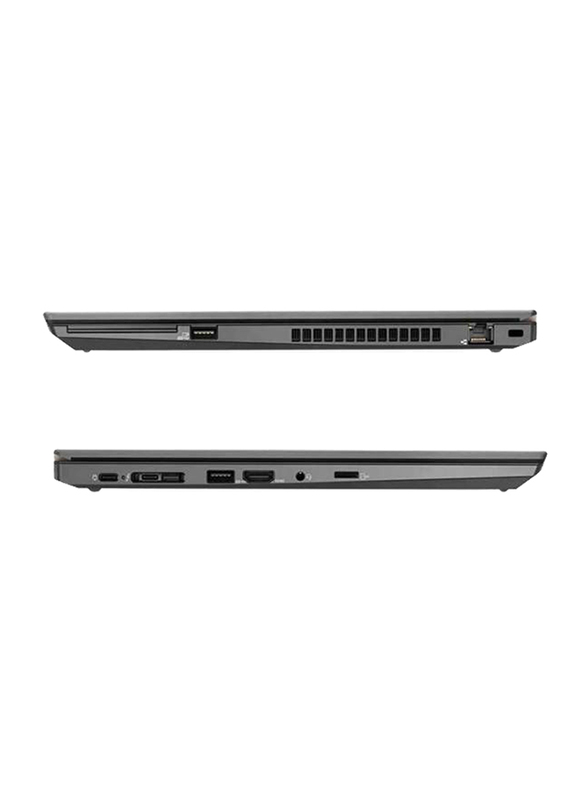 Lenovo Thinkpad T590, 15.6" FHD IPS, Intel Core i5-8265U 8th Gen, 256GB SSD PCIe, 8GB RAM, Intel HD Graphics 620, Arabic/Numeric Keypad with Fingerprint Reader, Win10Pro 64-Bit, Black
