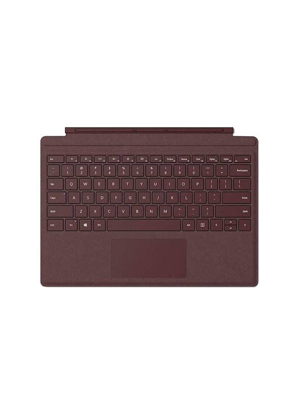 Microsoft Surface Pro Signature FFQ-00054 Wireless English/Arabic Keyboard, Burgundy