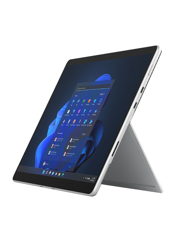 Microsoft Surface Pro 8 2-in-1 Business Laptop, 13" Pixel Sense Touch Display, Intel Core i5 11th Gen, 128GB SSD, 8GB RAM, Intel Iris Xe Graphics, EN KB, Windows 10 Pro, 8PP-00022, Platinum Silver