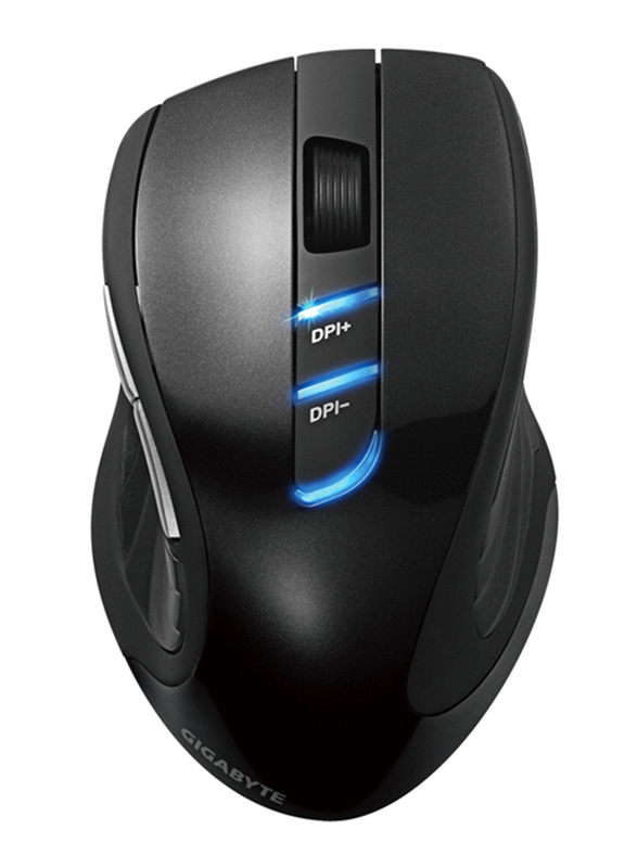 Gigabyte ECO600 Wireless Optical Gaming Mouse, Black
