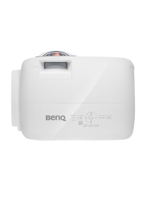 BenQ DX808ST Full HD DLP Education Projector, 3000 Lumens, with Short Throw, White