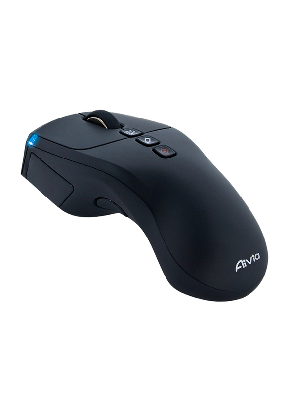 Gigabyte Aivia Neon Touch-Charge Air Presenter Wireless Optical Mouse, Black