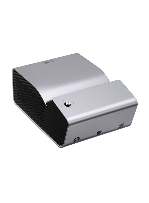 LG PH450UG HD DLP 3D Portable Projector, 450 Lumens, Ultra Short Throw, Wireless Screen Share/Bluetooth, Silver