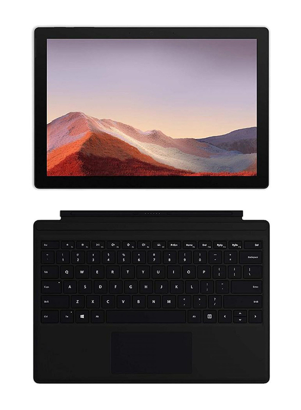Microsoft Surface Pro 7 Plus 2-in-1 Laptop, 12.3" FHD Touch Display, Intel Core i5-1135G7 11th Gen 2.4 GHz, 256B SSD, 8GB RAM, Intel Iris Xe Graphics, EN KB, Window 10 Pro, 1NA-00021, Black