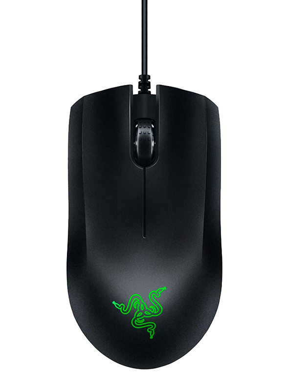 Razer Abyssus Lite RZ83-02730100-B3M1 Optical Wired Gaming Mouse & Goliathus Mobile Construct Edition Mouse Pad, Black