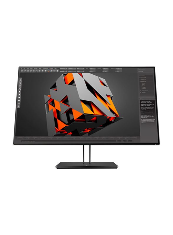 HP 31.5 Inch Z32 UHD 4K IPS LED Monitor, with DP/MINI-DP/HDMI Port, 1AA81A4, Black