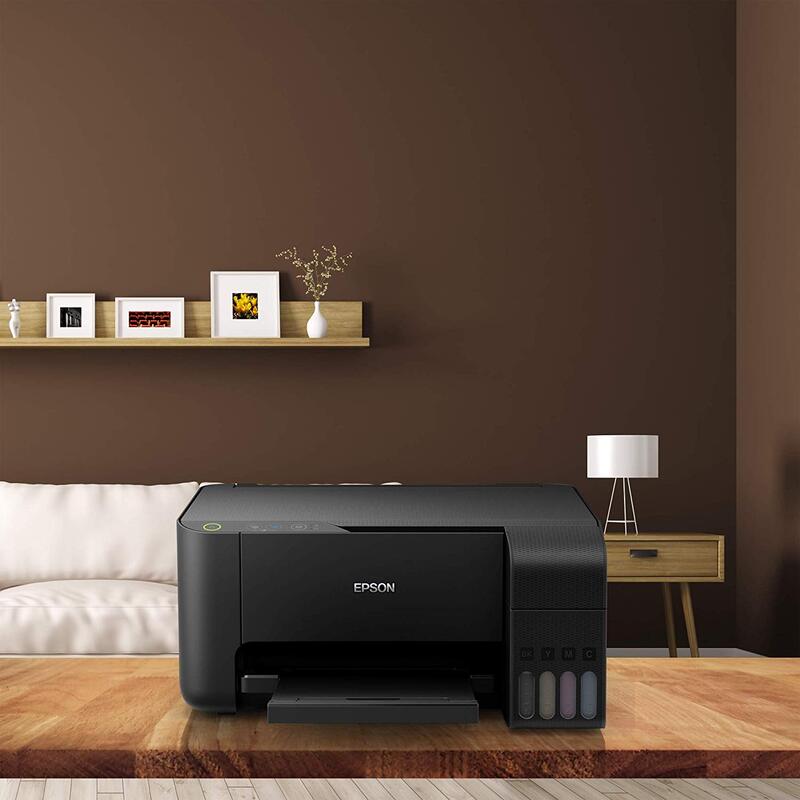 Epson Eco Tank L3150 All-in-One Printer, Black