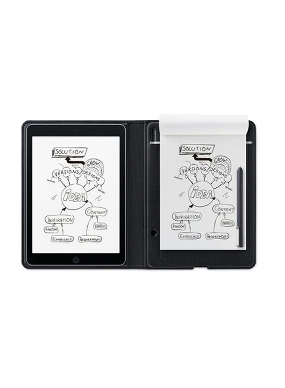 Wacom CDS-610G Bamboo Folio Tablet, Grey, Small