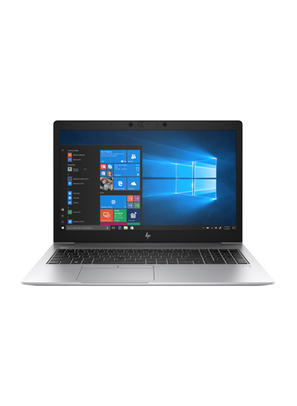 HP EliteBook 850 G6 Notebook Laptop, 15.6" FHD Display, Intel Core i7-8565U 8th Gen 1.8GHz, 256GB SSD, 8GB RAM, Intel UHD Graphics 620, EN KB, Win 10 Pro, 8MJ83EA#ABV, Silver